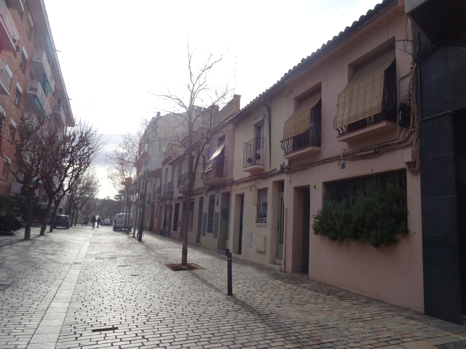 Renglera de cases del carrer Villà.