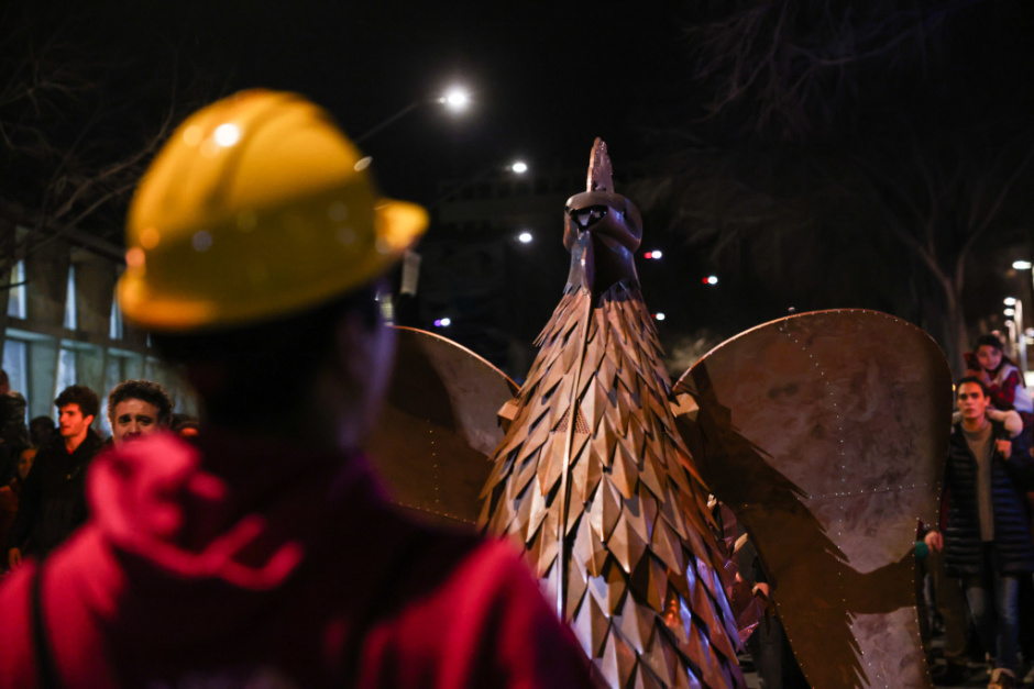 Cercavila del Gall del Carnaval (Ajuntament de Sant Cugat del Vallès, any 2024).