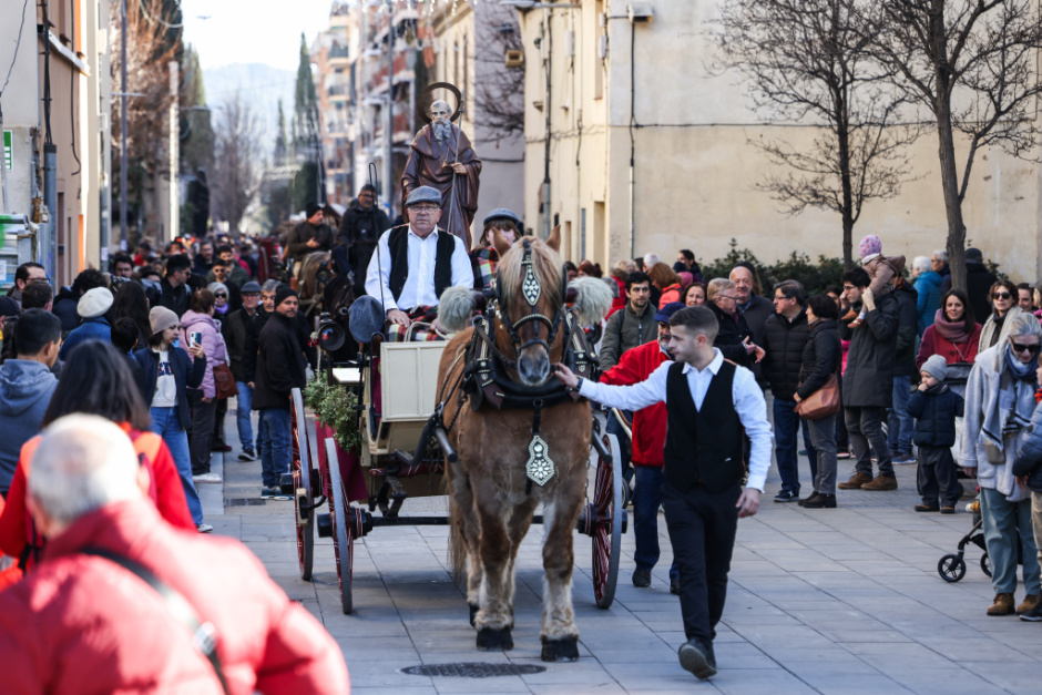 Cercavila de Sant Antoni Abat (Ajuntament de Sant Cugat del Vallès, any 2024)