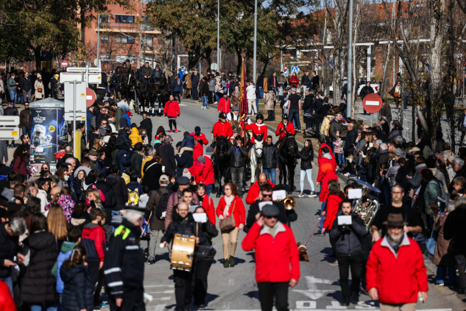 Cercavila de Sant Antoni Abat (Ajuntament de Sant Cugat del Vallès, any 2024)
