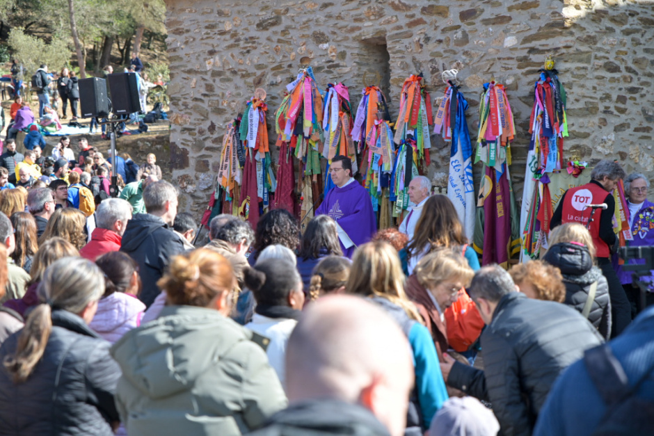 Missa de Sant Medir, a l'ermita (Ajuntament de Sant Cugat del Vallès, any 2024)