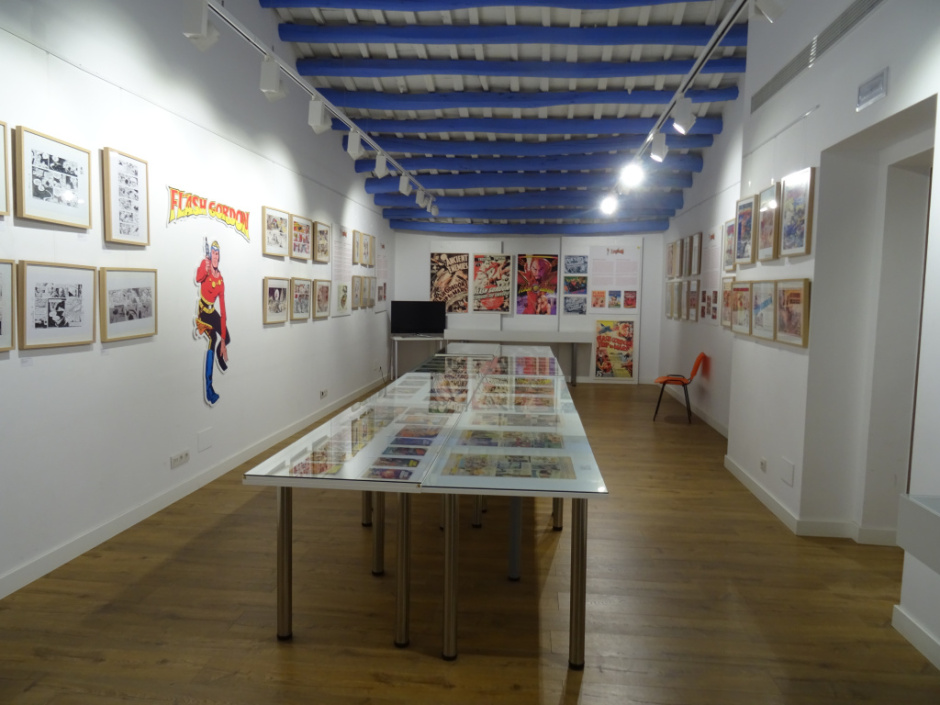 Museu del Còmic i de la Il·lustració (sala d'exposicions temporals)