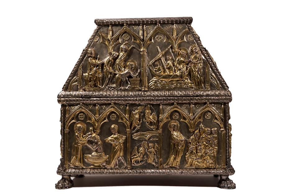 Reliquiari de Sant Cugat (Foto: Web del Museu Diocesà de Barcelona).