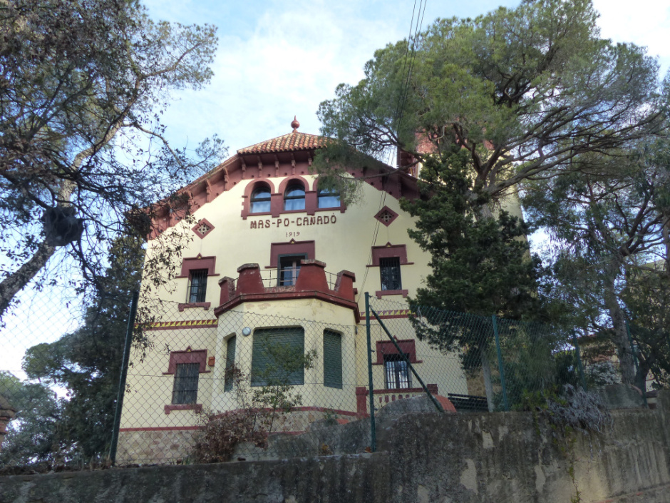 Vista de la façana principal.