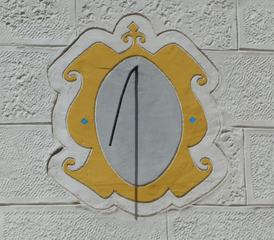 Detall del rellotge.