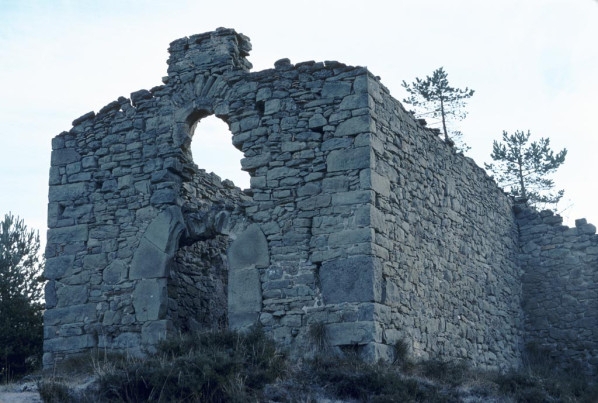 Façan de ponent Santa Eugènia de Soïlls