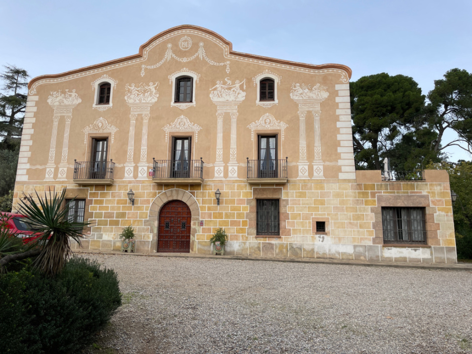 Vista general de la façana.