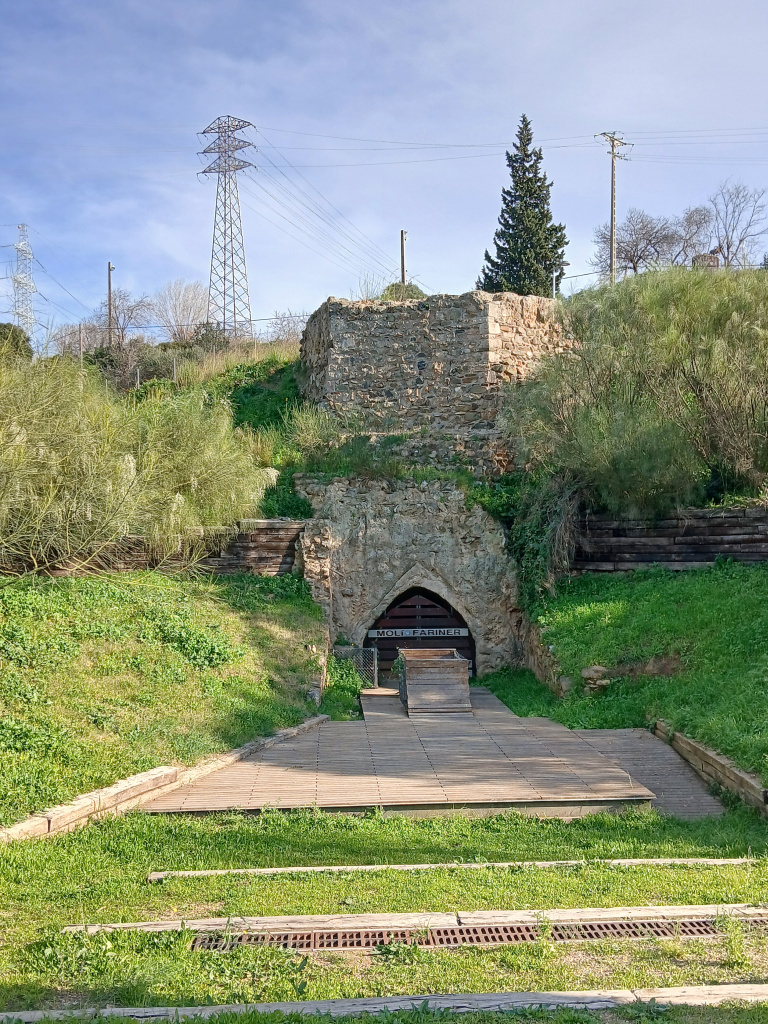 Vista general de l'emplaçament.