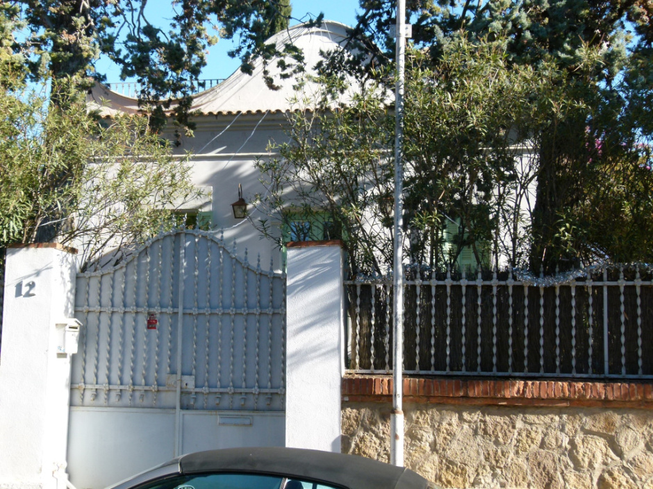 Vista detall de l'entrada.