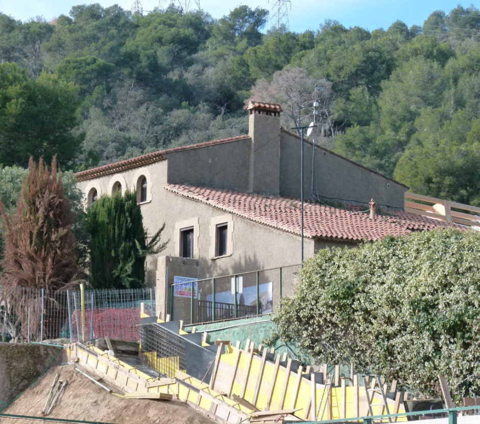 Vista general de l'emplaçament.