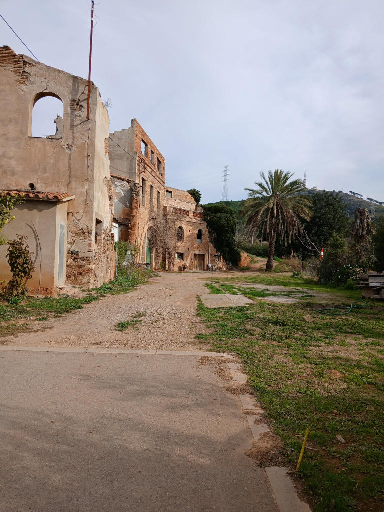 Vista general de l'emplaçament.