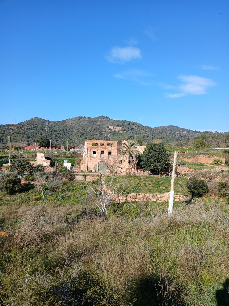 Vista general de l'emplaçament.