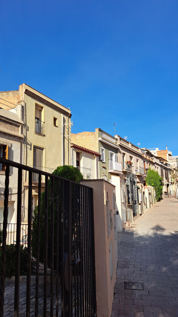 Vista general del carrer Anslem Clavé.