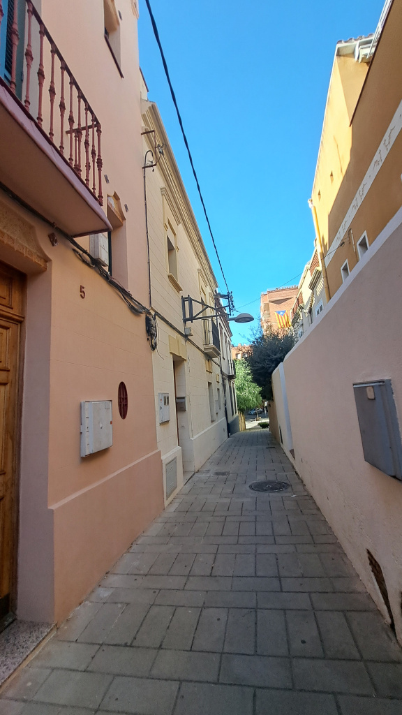 Vista del passatge Joaquim Petit.