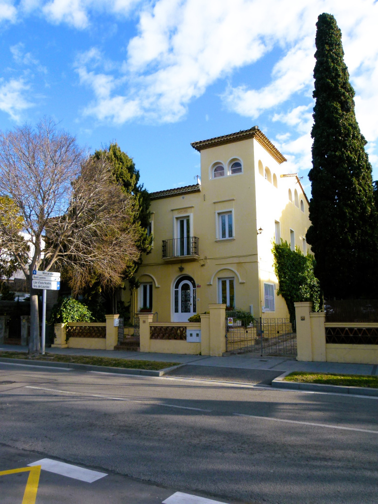 Vista general de l'emplaçament a la Rambla de Sant Just.