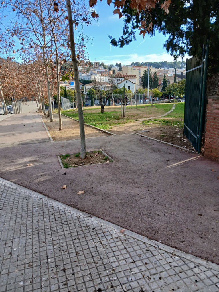 Vista general de l'emplaçament.