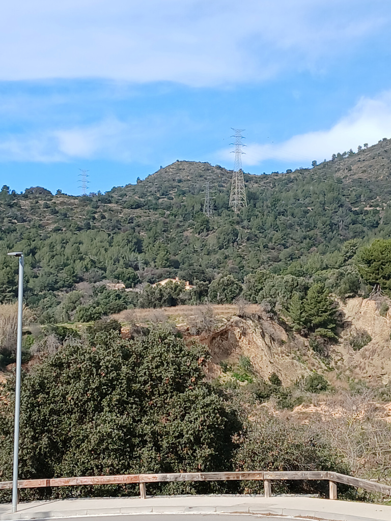 Vista general de l'emplaçament.