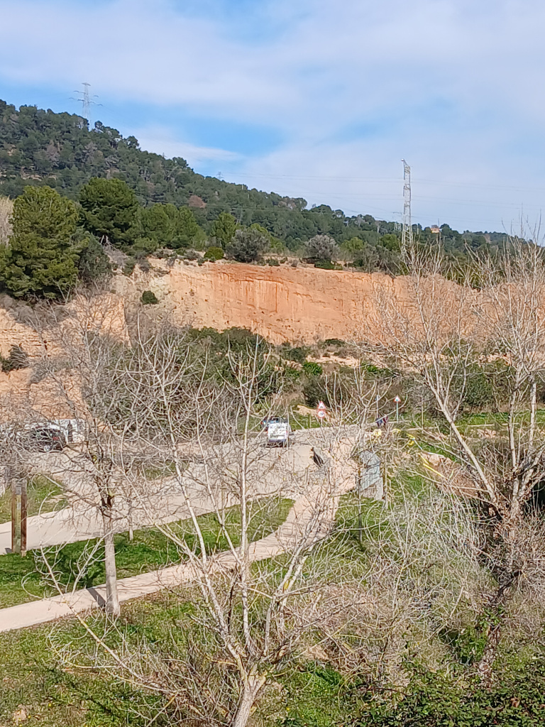 Vista general de l'emplaçament.