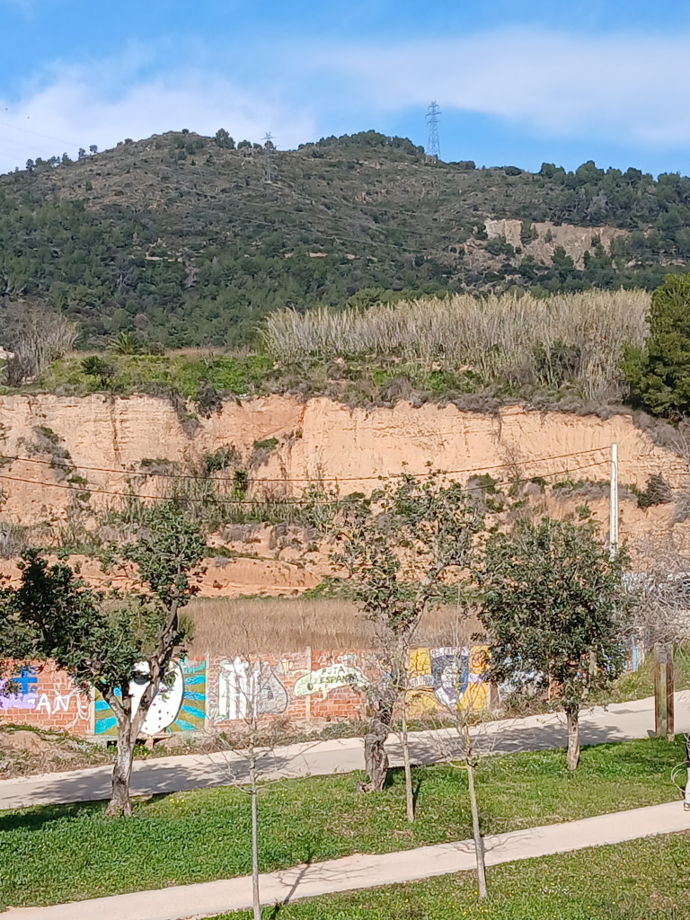 Vista general de l'emplaçament.