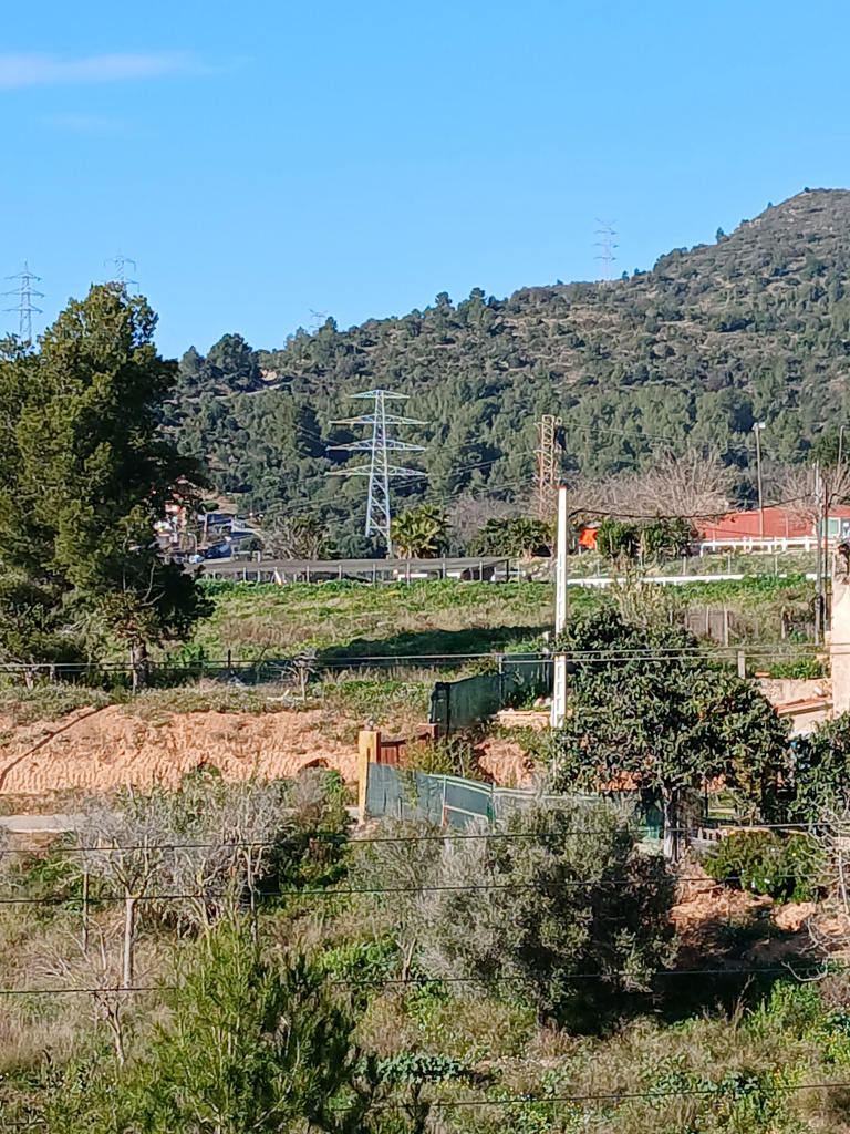 Vista general de l'emplaçament de la cabana.