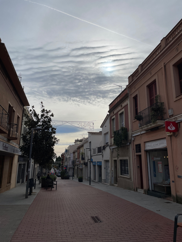 Vista general del carrer.