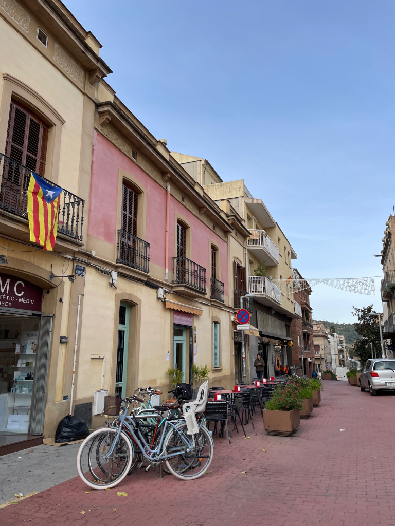Vista general del carrer.