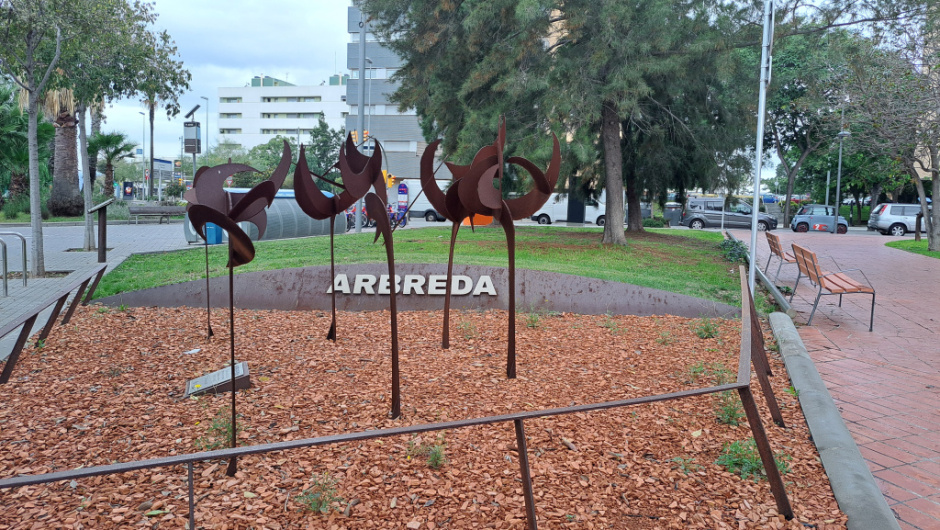 Vista general de l'escultura.