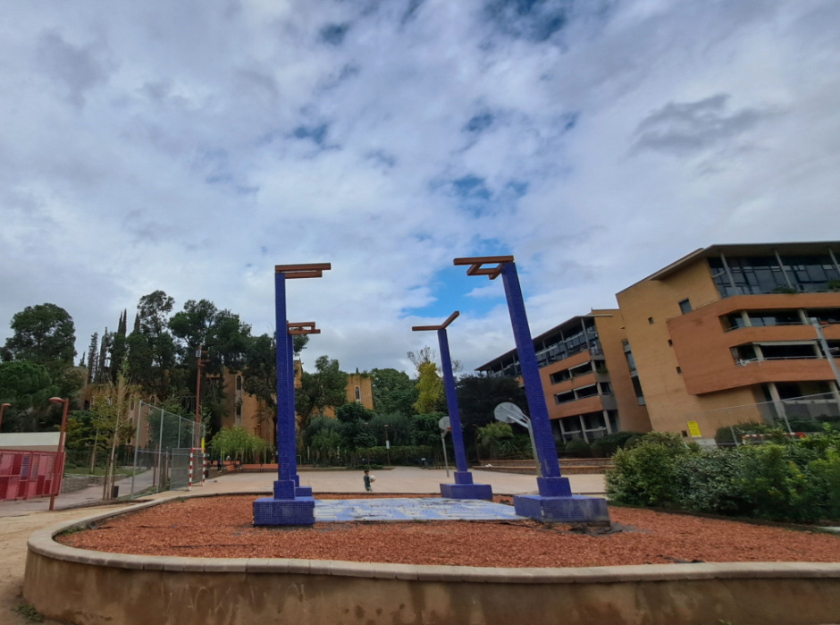 Detall de l'escultura.