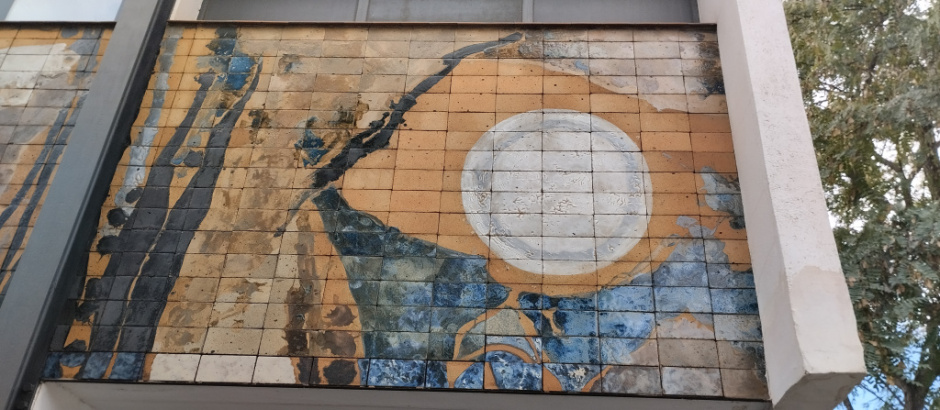 Vista detall del sisè plafó.