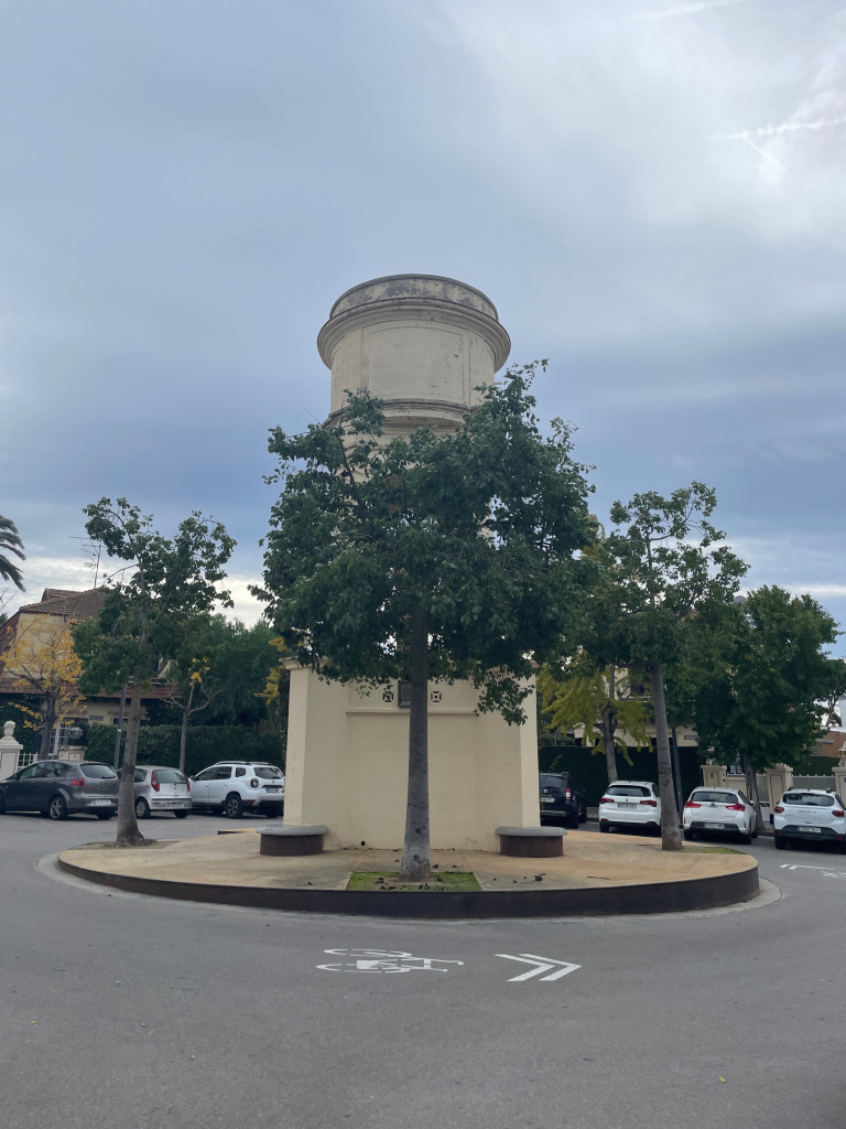 Vista general de l'emplaçament.