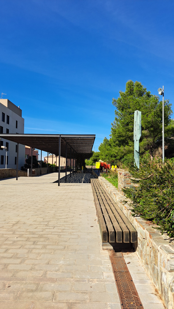 Vista general de l'emplaçament.