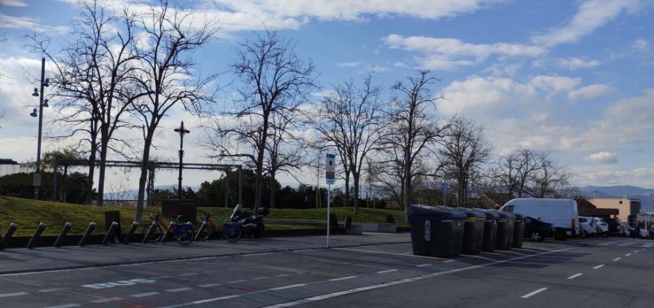 Vista general de l'emplaçament.