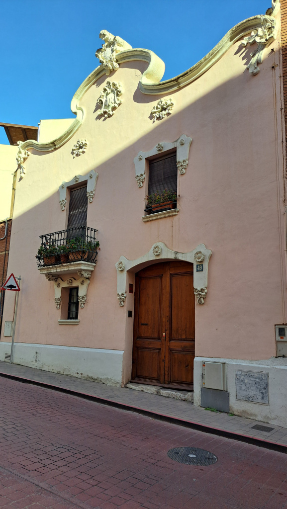 Vista general de la façana.