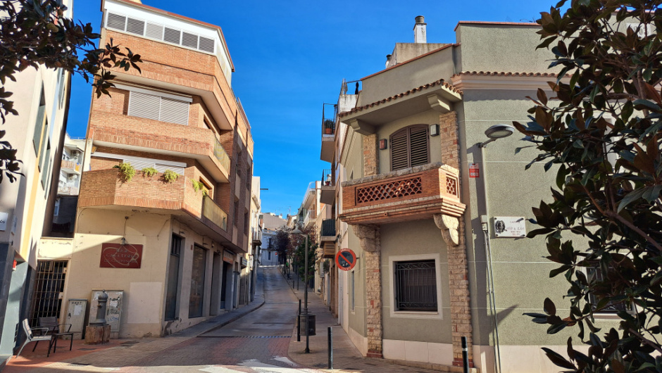 Vista general de la plaça.