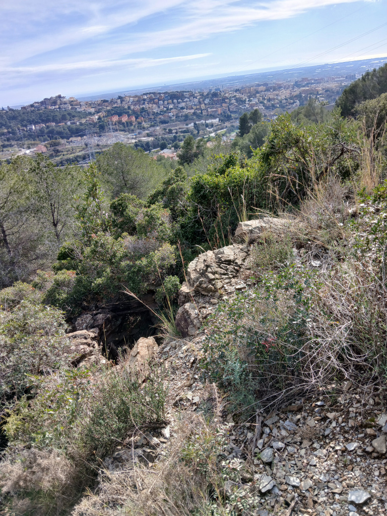 Vista general de l'emplaçament.