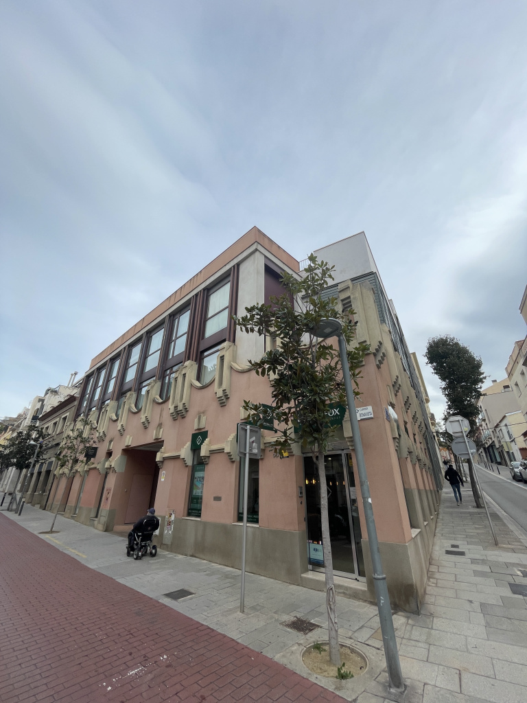 Vista general de l'emplaçament entre el carrers Bonavista i de la Creu.