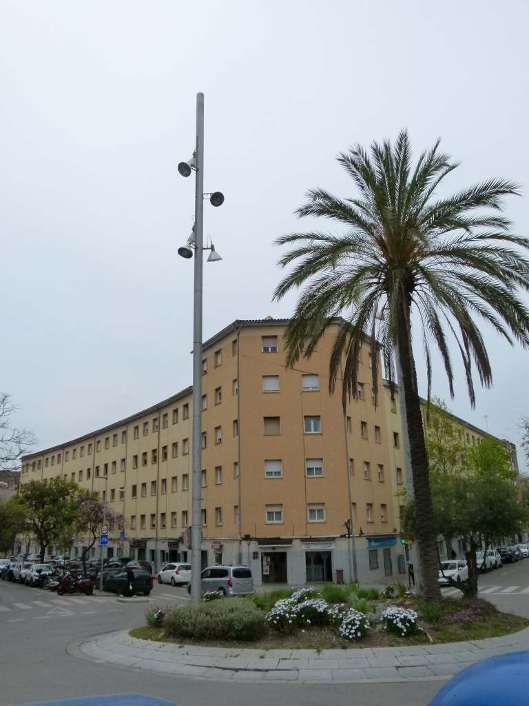 Vista general de l'emplaçament dels blocs.