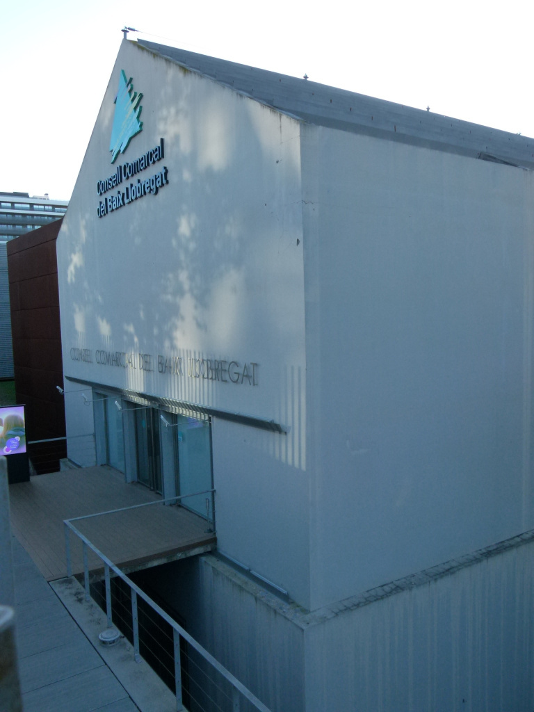 Vista detall de la façana. 