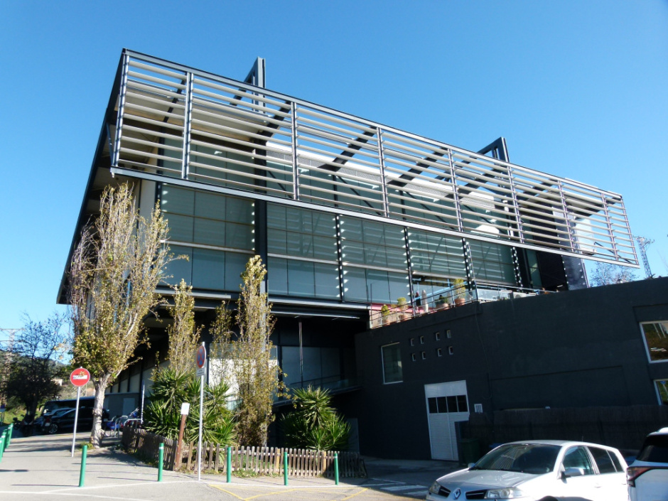 Vista des de la riera de Sant Just.