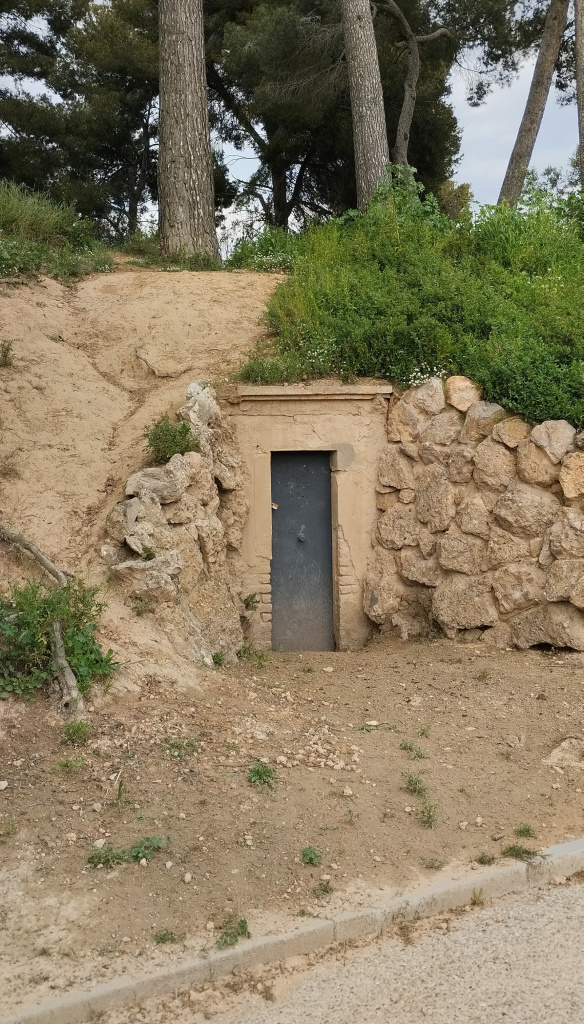 Vista detall de l'emplaçament. 