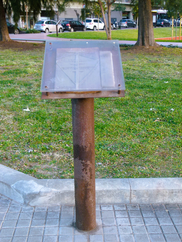 Vista detall de l'emplaçament. 