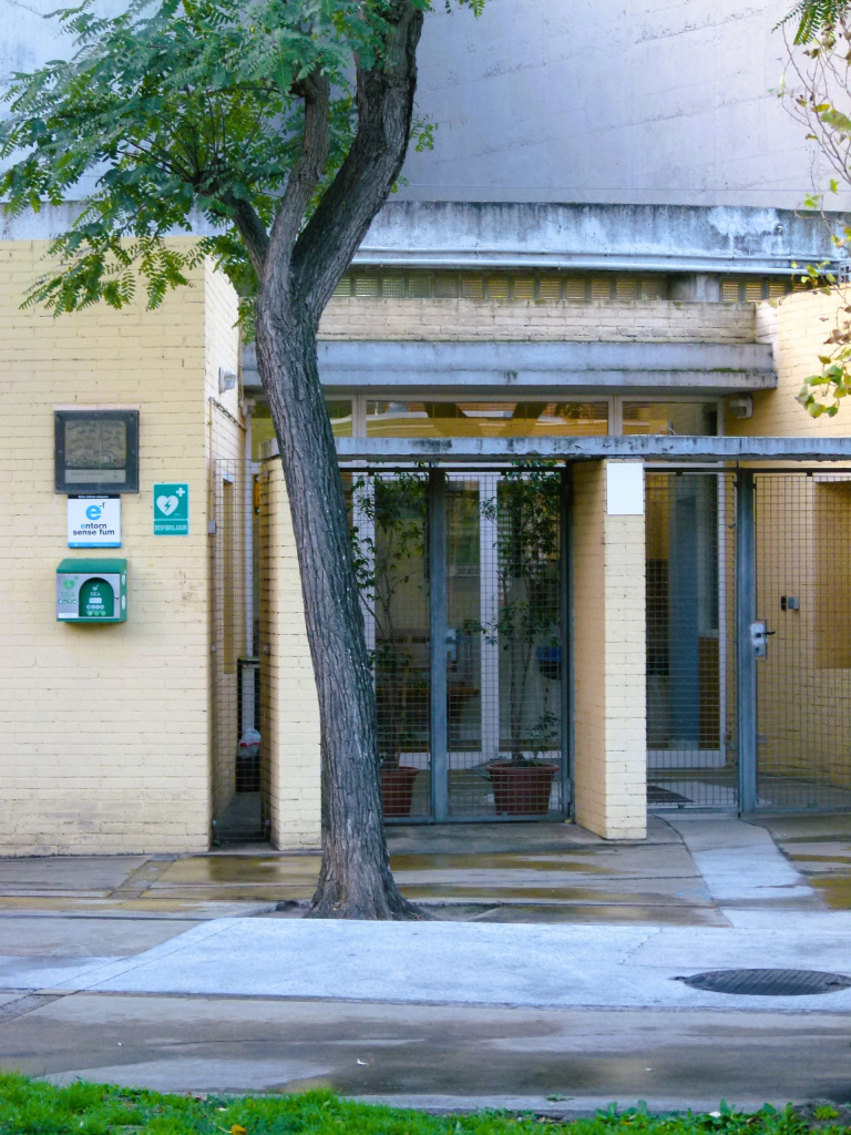 Vista detall de l'emplaçament.