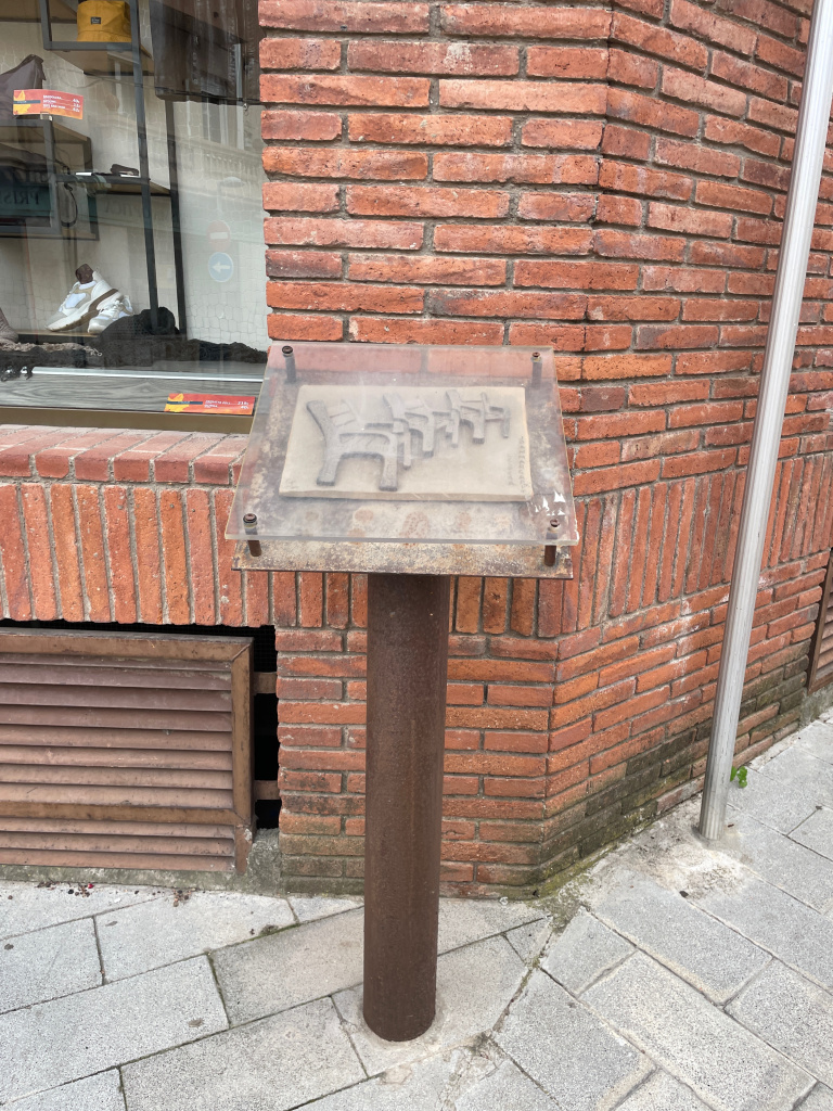 Vista detall de l'emplaçament.