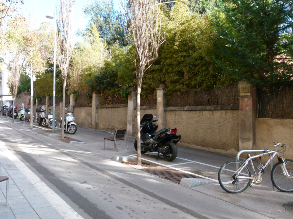 Vista general de l'emplaçament.