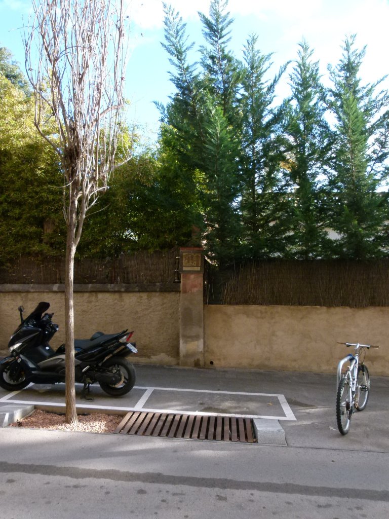 Vista detall de l'emplaçament.