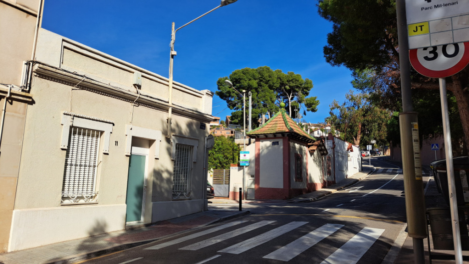 Vista general de l'emplaçament.