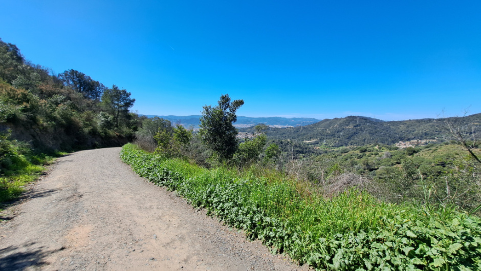 Vista general del camí.