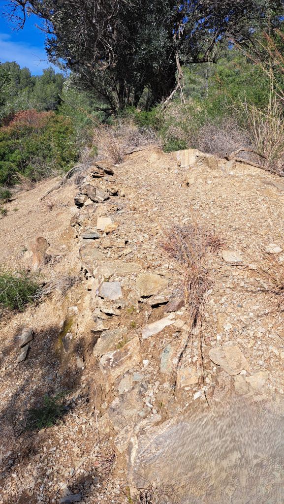 Vsta general dels elements des de l'est.