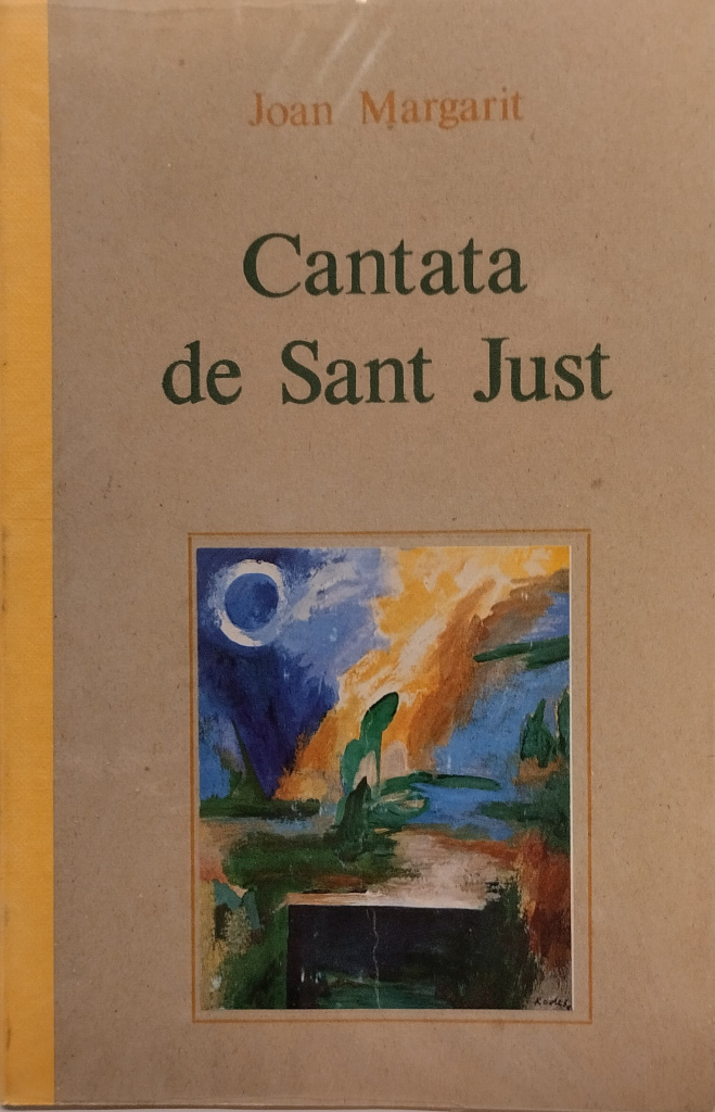 Portada de la Cantata de Sant Just publicada l'any 1987.