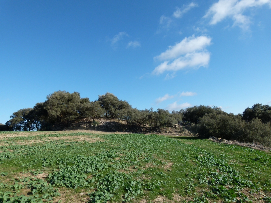 Visió panoràmica ubicació Castell de Vialllonga